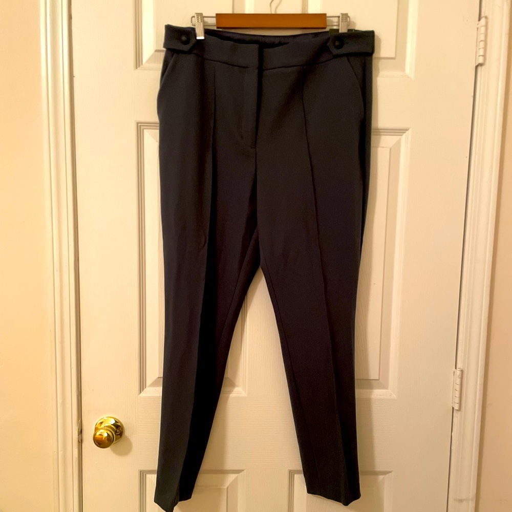 Express Skinny High Rise Green Pants